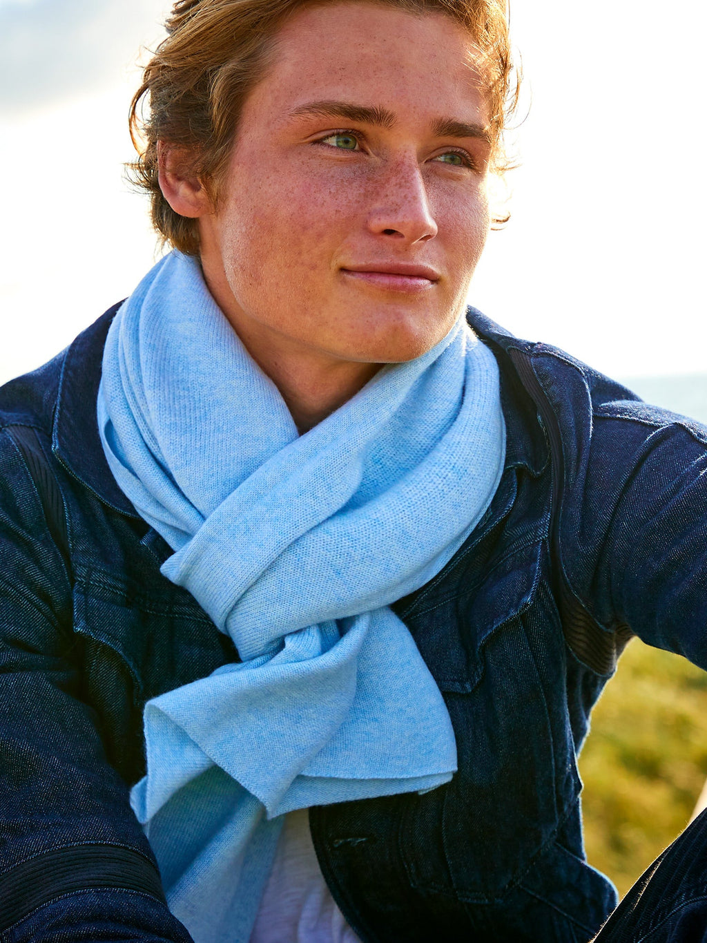 Herren Kaschmirschal LONDON SALE